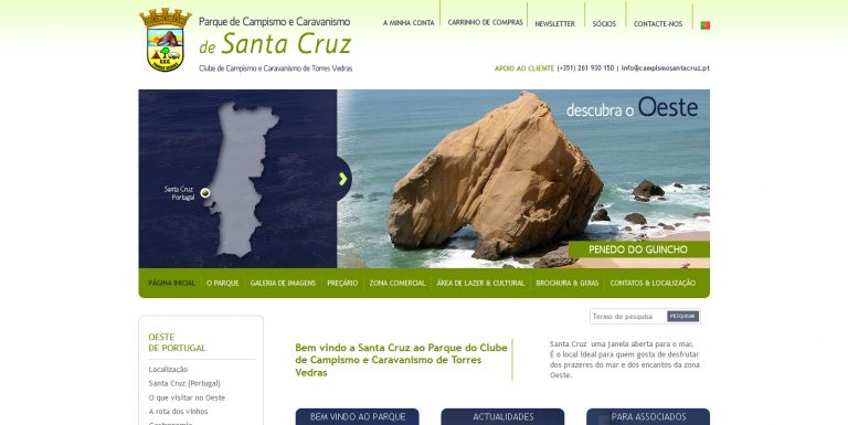 Parque Campismo e Caravanismo Santa Cruz